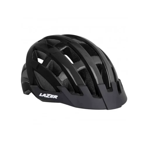 Lazer Compact Fahrradhelm Schwarz. Unisex Fahrradhelm.